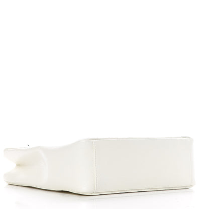 Chanel Caviar Quilted Petit Shopping Tote PST White 4 of 13
