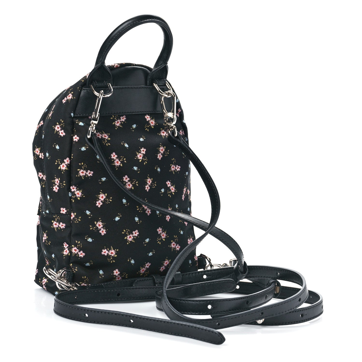 Givenchy Tech Twill Nylon Hibiscus Print Nano Backpack Multicolor 3 of 9