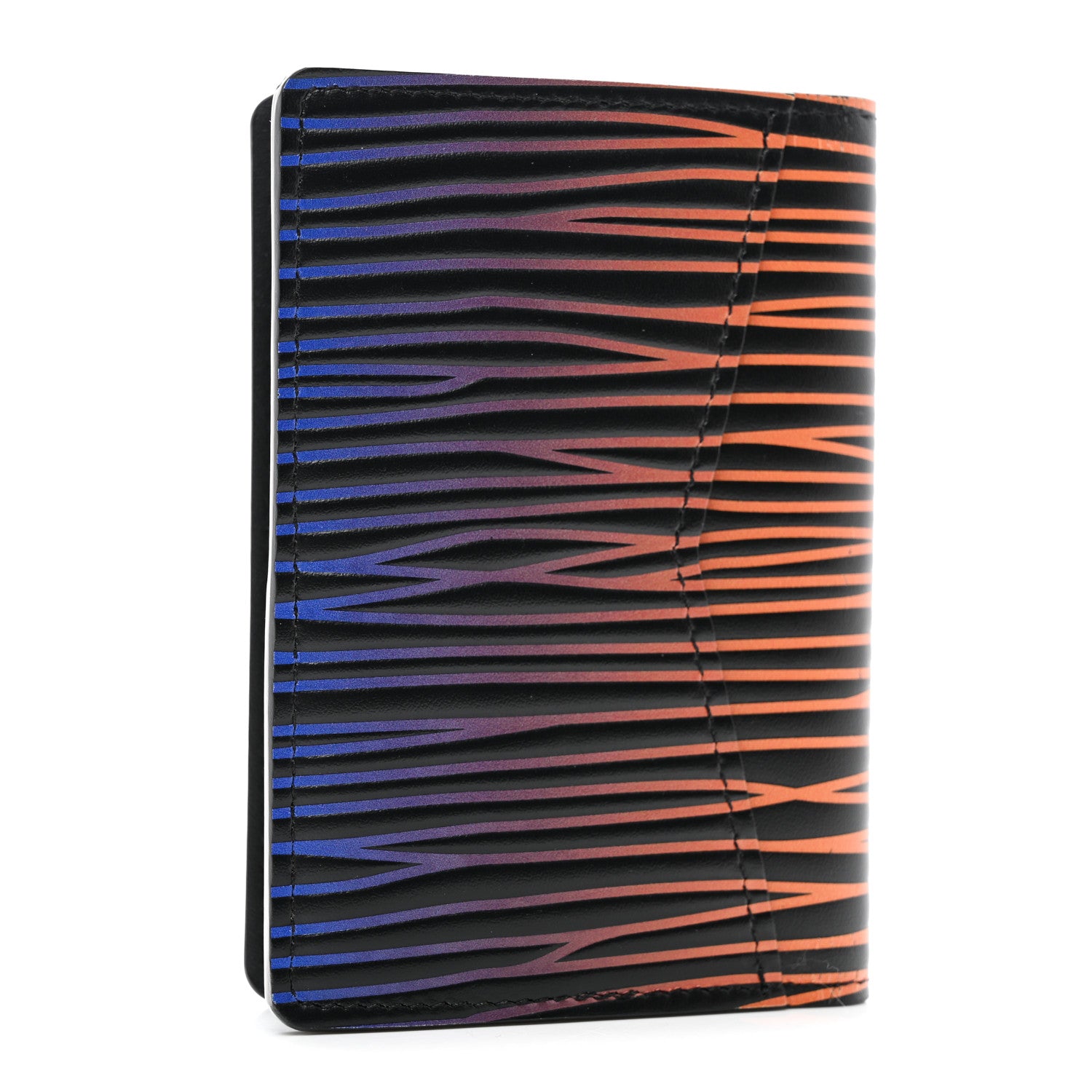 Louis Vuitton Epi XL Pocket Organizer Black Orange Blue 3 of 6