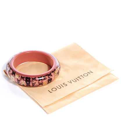 Louis Vuitton Inclusion Bracelet GM Size Medium Rose 4 of 5