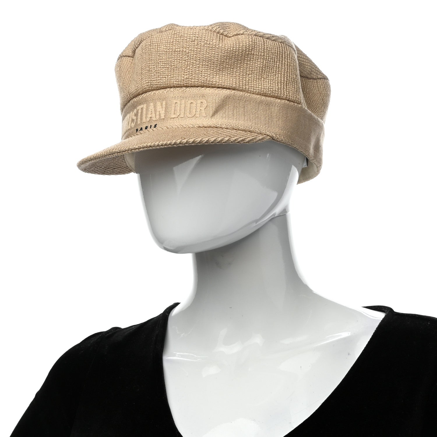 Christian Dior Cotton Baseball Cap 58 Beige 2 of 10