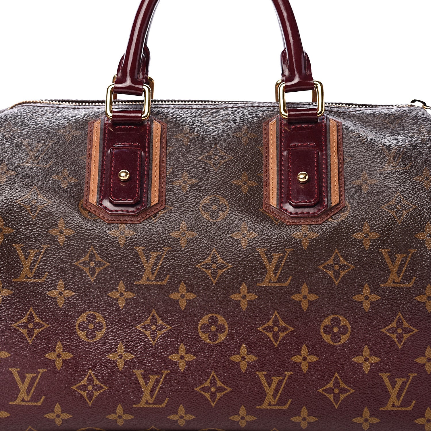 Louis Vuitton Monogram Mirage Speedy 30 Bordeaux 6 of 9
