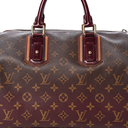 Louis Vuitton Monogram Mirage Speedy 30 Bordeaux 6 of 9