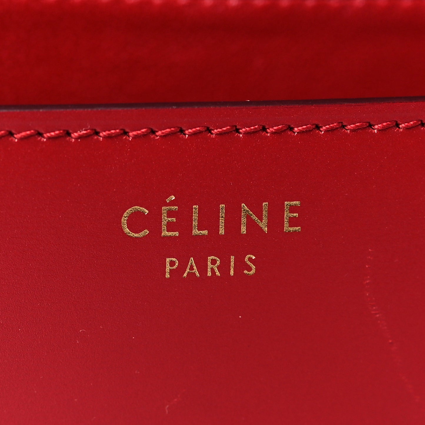Box Calfskin Medium Classic Box Flap Bag Red