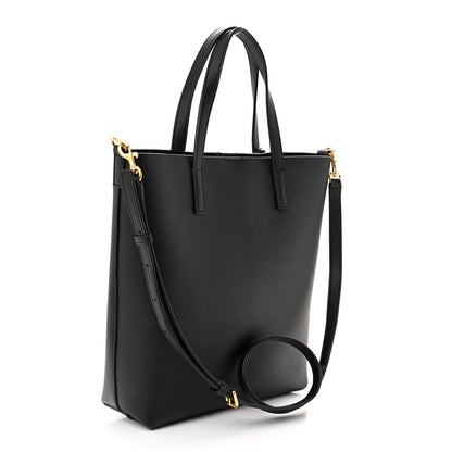 Saint Laurent Calfskin Toy Shopping Tote Black 3 of 9