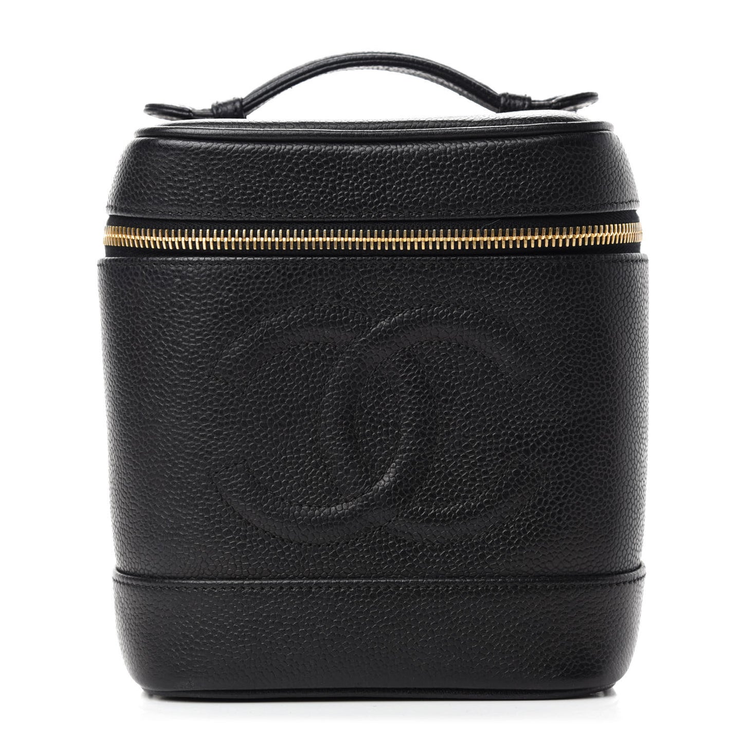 Caviar Cosmetic Vanity Bag Black