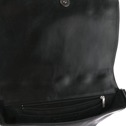 Chanel Lambskin Patent Cube CC Flap Black 11 of 11