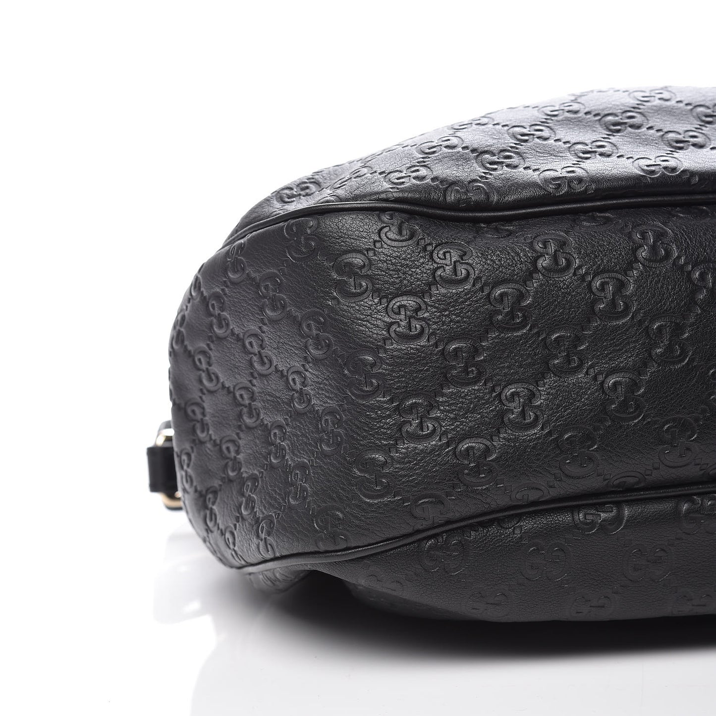 Guccissima Medium Sukey Hobo Black
