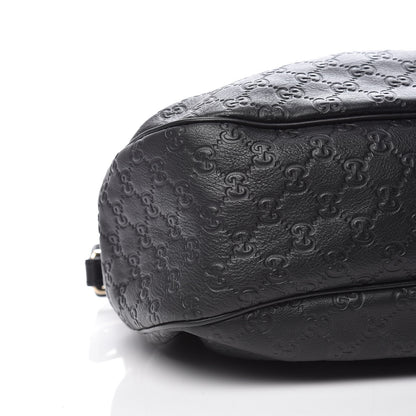 Gucci Guccissima Medium Sukey Hobo Black 5 of 9