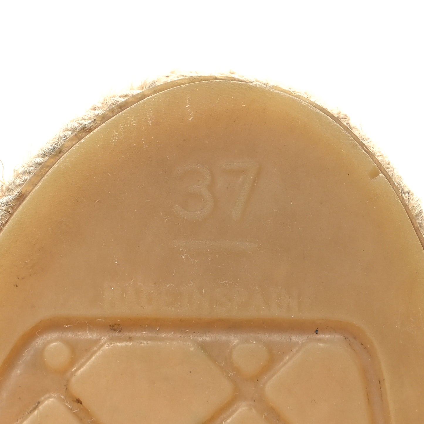 Lambskin CC Espadrilles 37 Black