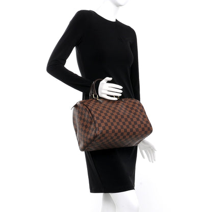 Louis Vuitton Damier Ebene Speedy 30 2 of 9