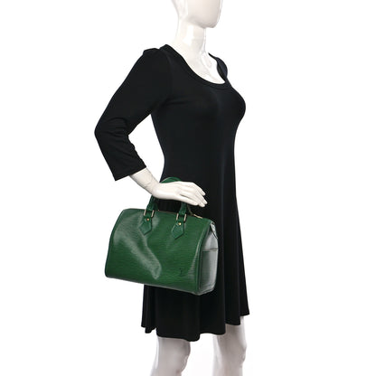 Louis Vuitton Epi Speedy 25 Borneo 2 of 11