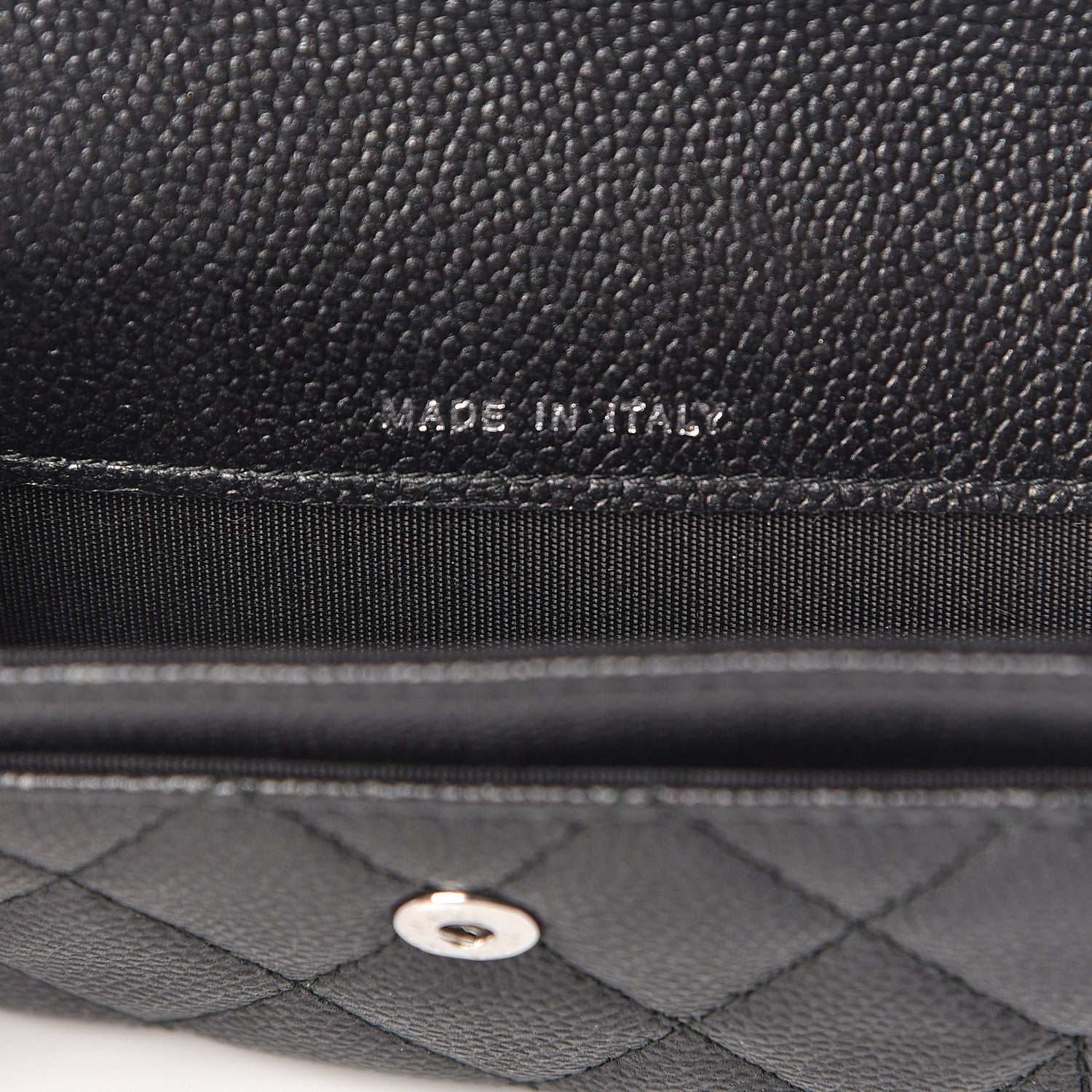 Chanel Caviar Quilted Boy Flap Card Holder So Black 7 of 9