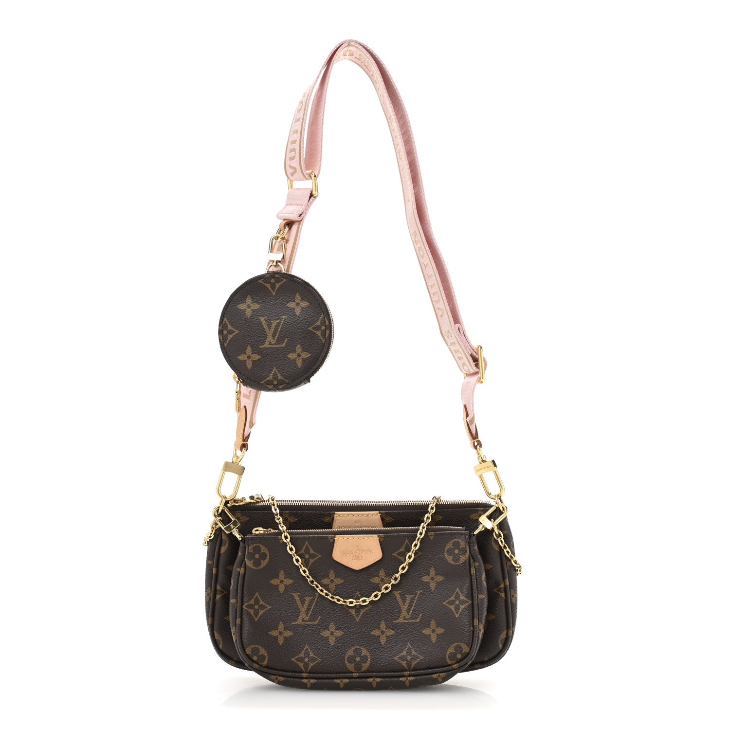 Louis Vuitton Monogram Multi Pochette Accessories Rose Clair 1 of 11