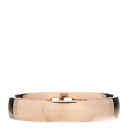 Hermes 18K Rose Gold Diamond Ever Herakles Wedding Band Ring 51 5.75 3 of 5