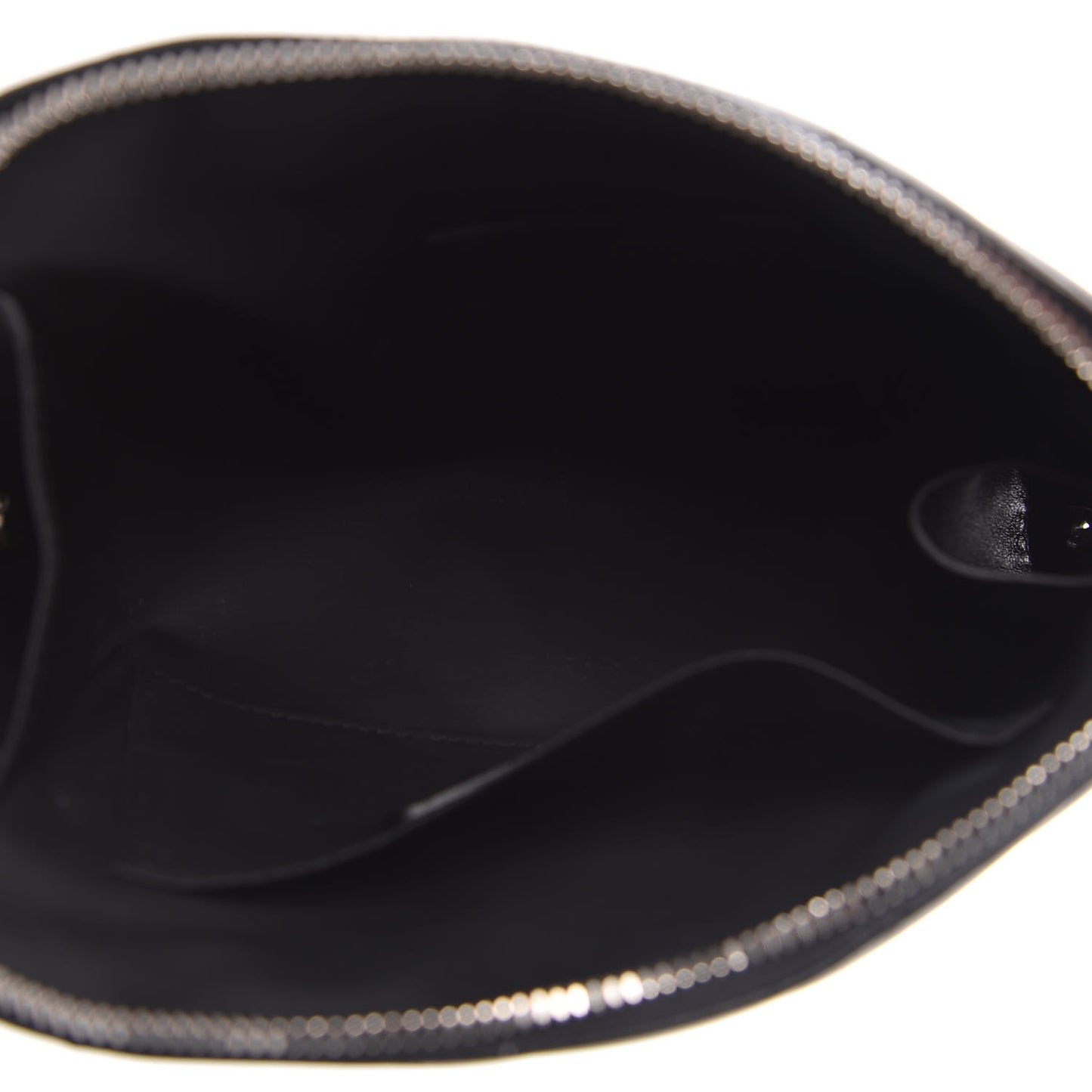 Lambskin Matelasse Cosmetic Case Black