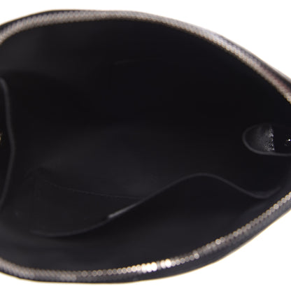 Saint Laurent Lambskin Matelasse Cosmetic Case Black 7 of 10