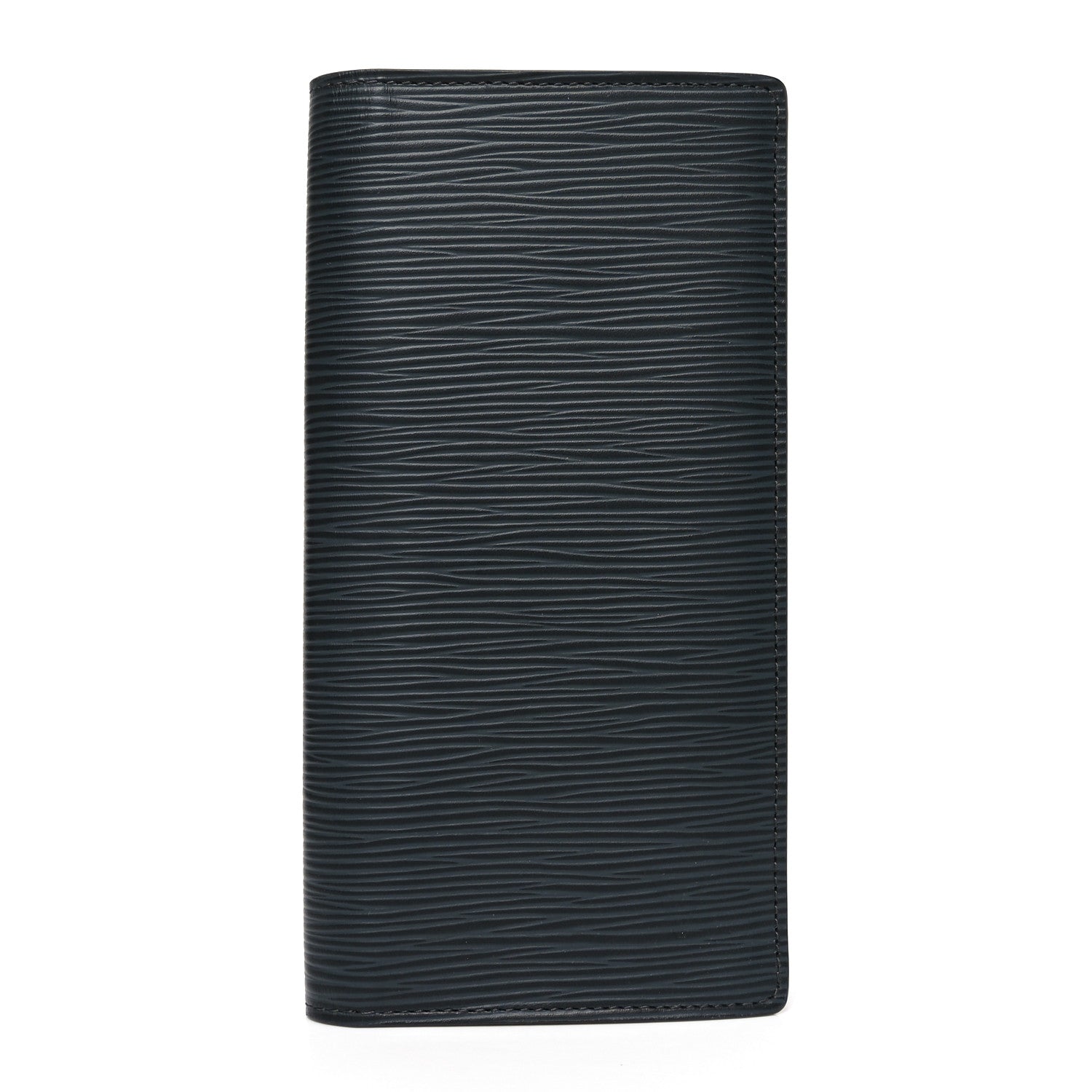 Louis Vuitton Epi Brazza Wallet Blue Marine 1 of 6