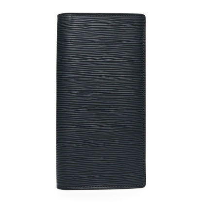 Louis Vuitton Epi Brazza Wallet Blue Marine 1 of 6