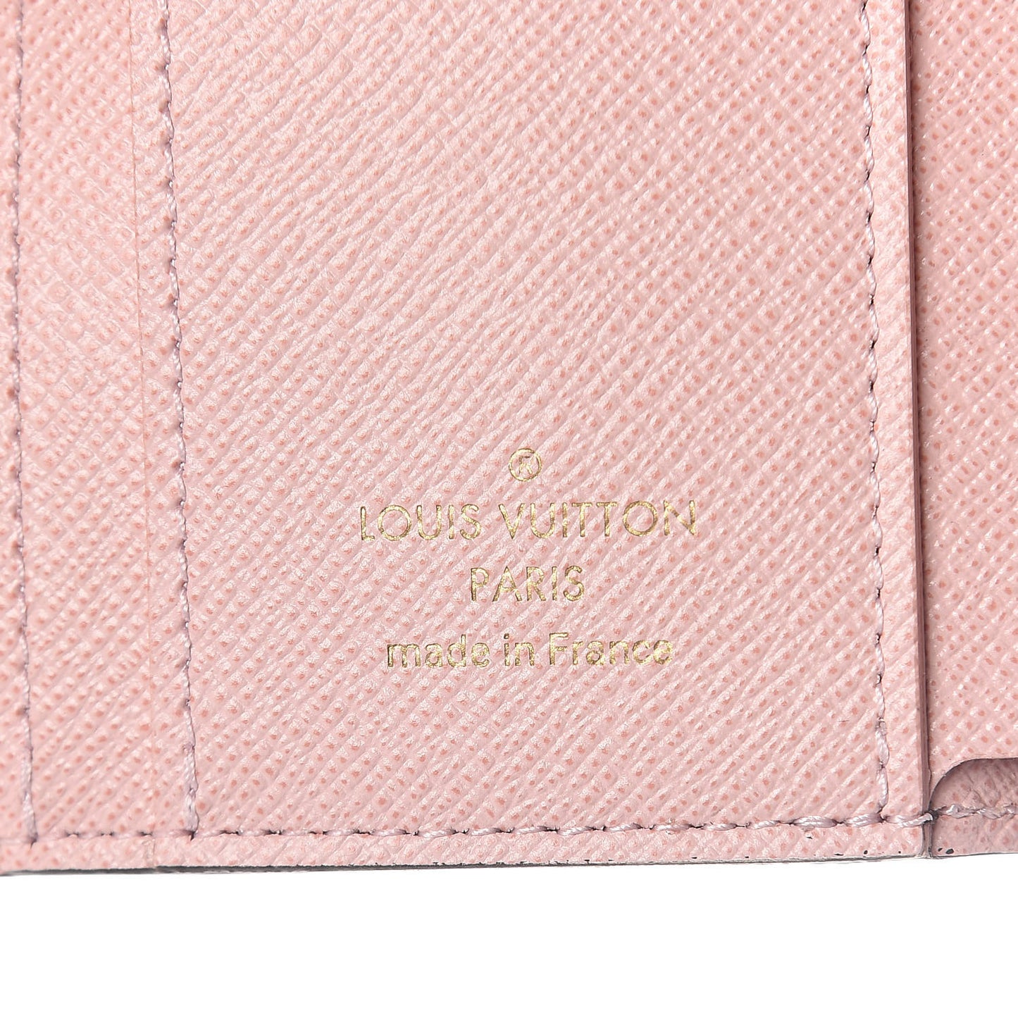 Monogram Zoe Wallet Rose Ballerine