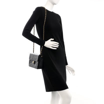 Chanel Lambskin Quilted Small Flap Black 2 of 9