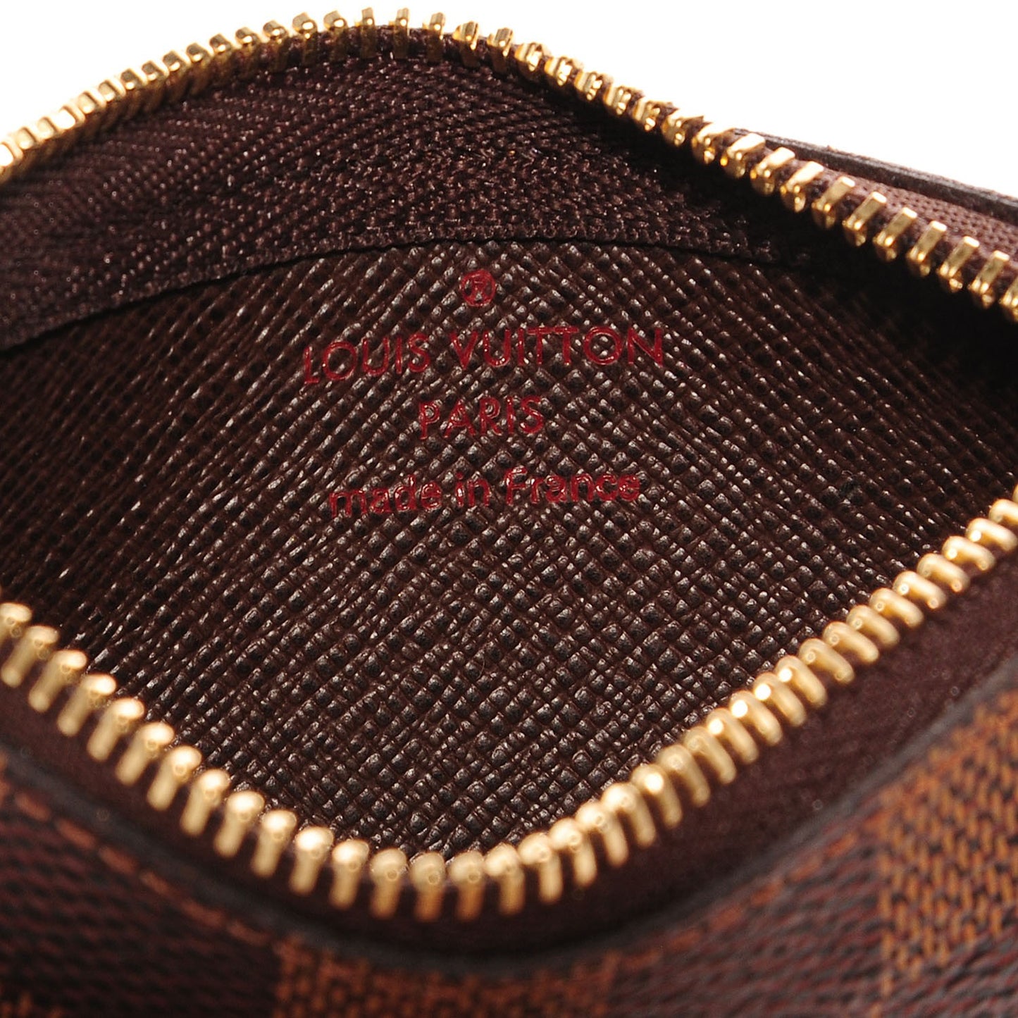 Damier Ebene Key Pouch