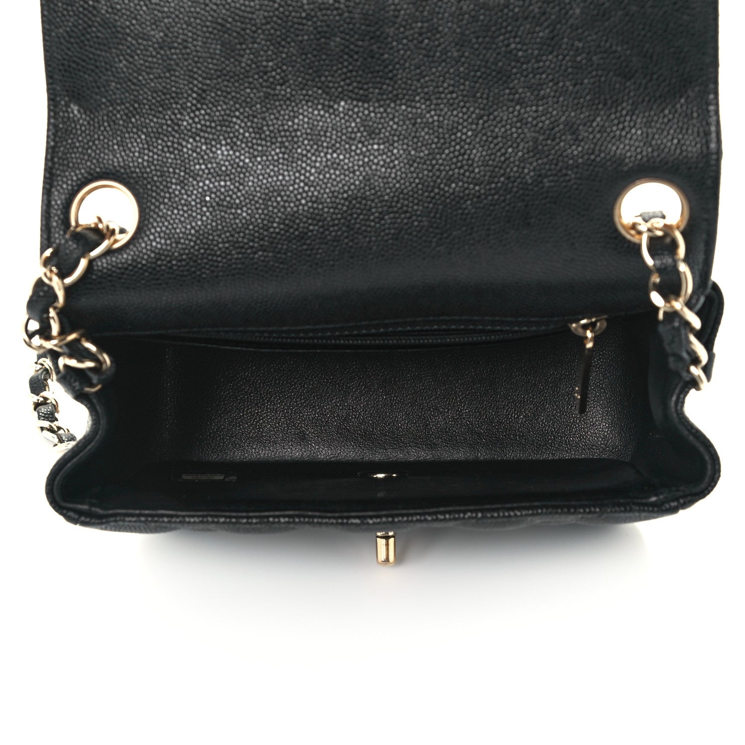 Chanel Caviar Quilted Mini Square Flap Black 5 of 10