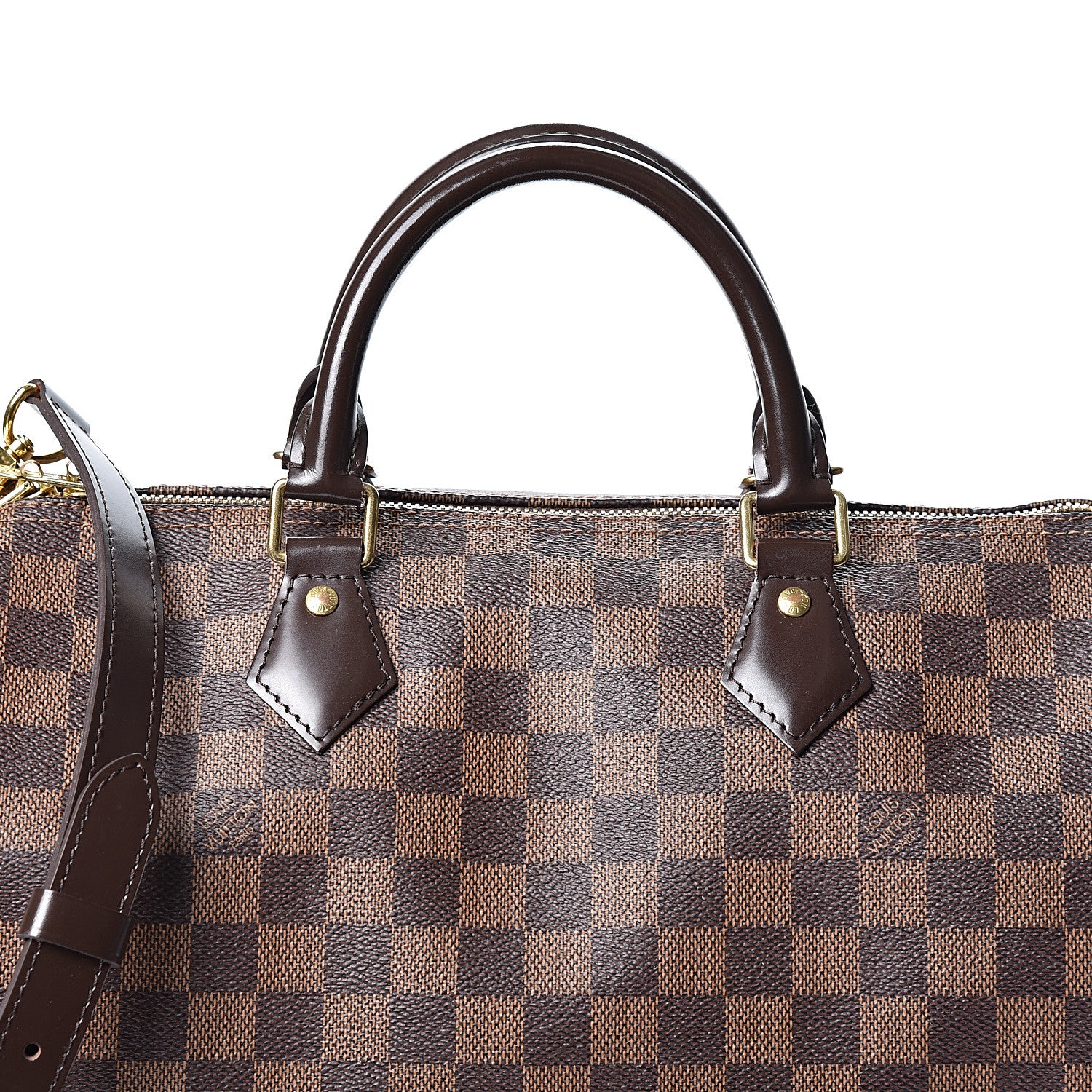 Louis Vuitton Damier Ebene Speedy Bandouliere 30 6 of 9