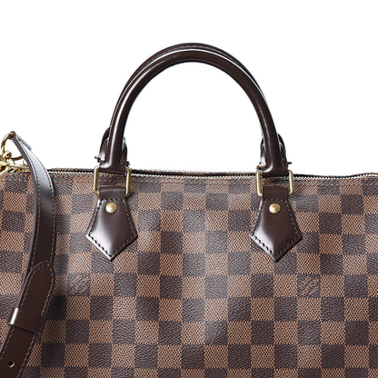 Louis Vuitton Damier Ebene Speedy Bandouliere 30 6 of 9