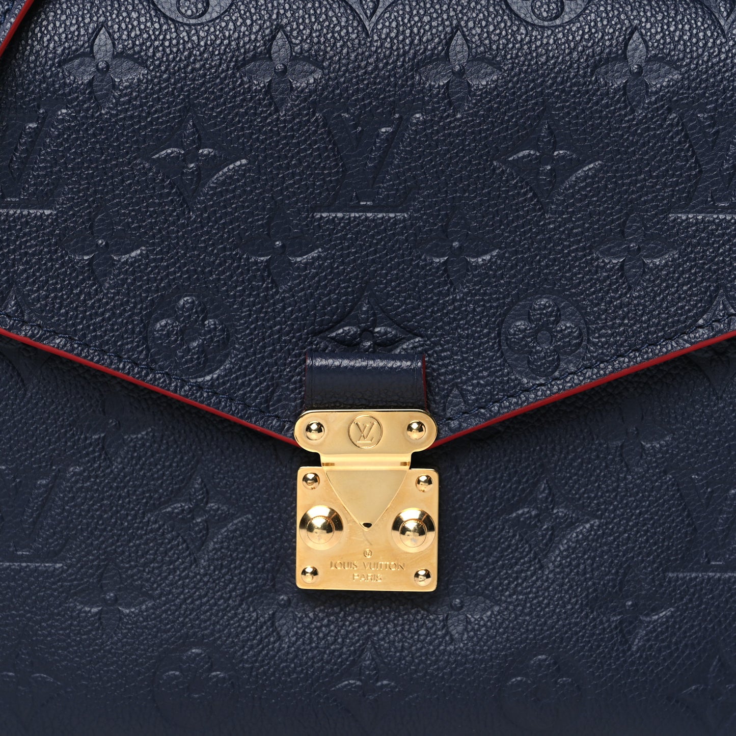 Empreinte Pochette Metis Marine Rouge