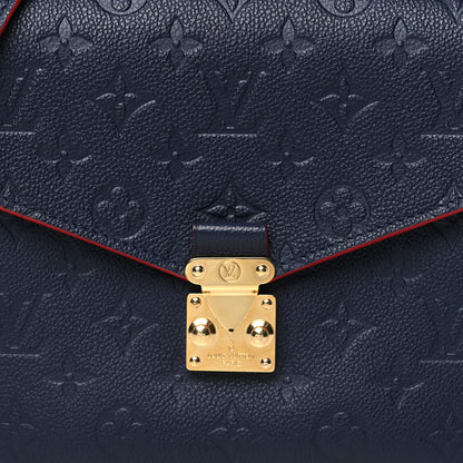 Louis Vuitton Empreinte Pochette Metis Marine Rouge 7 of 10