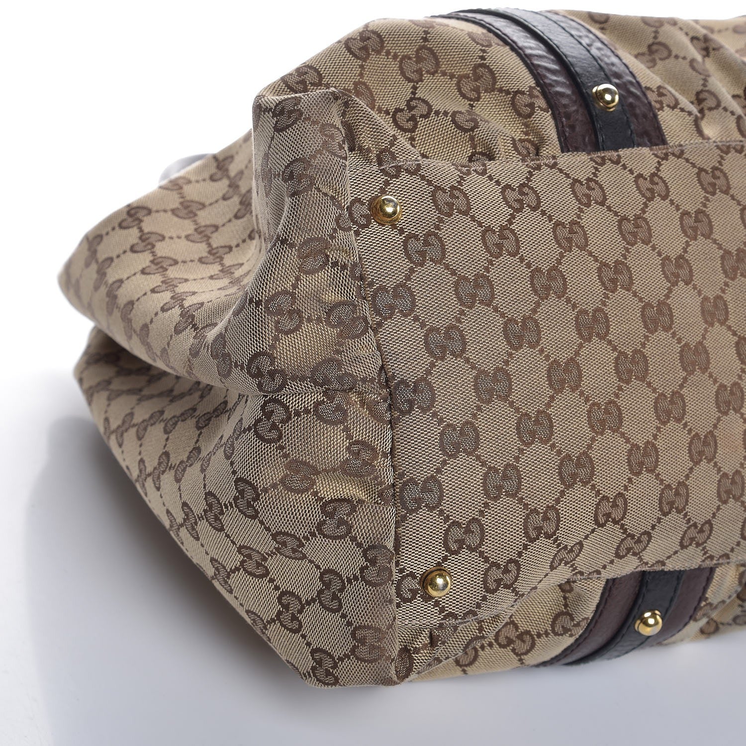 Gucci Monogram Medium Interlocking Icon Tote Dark Brown 8 of 14