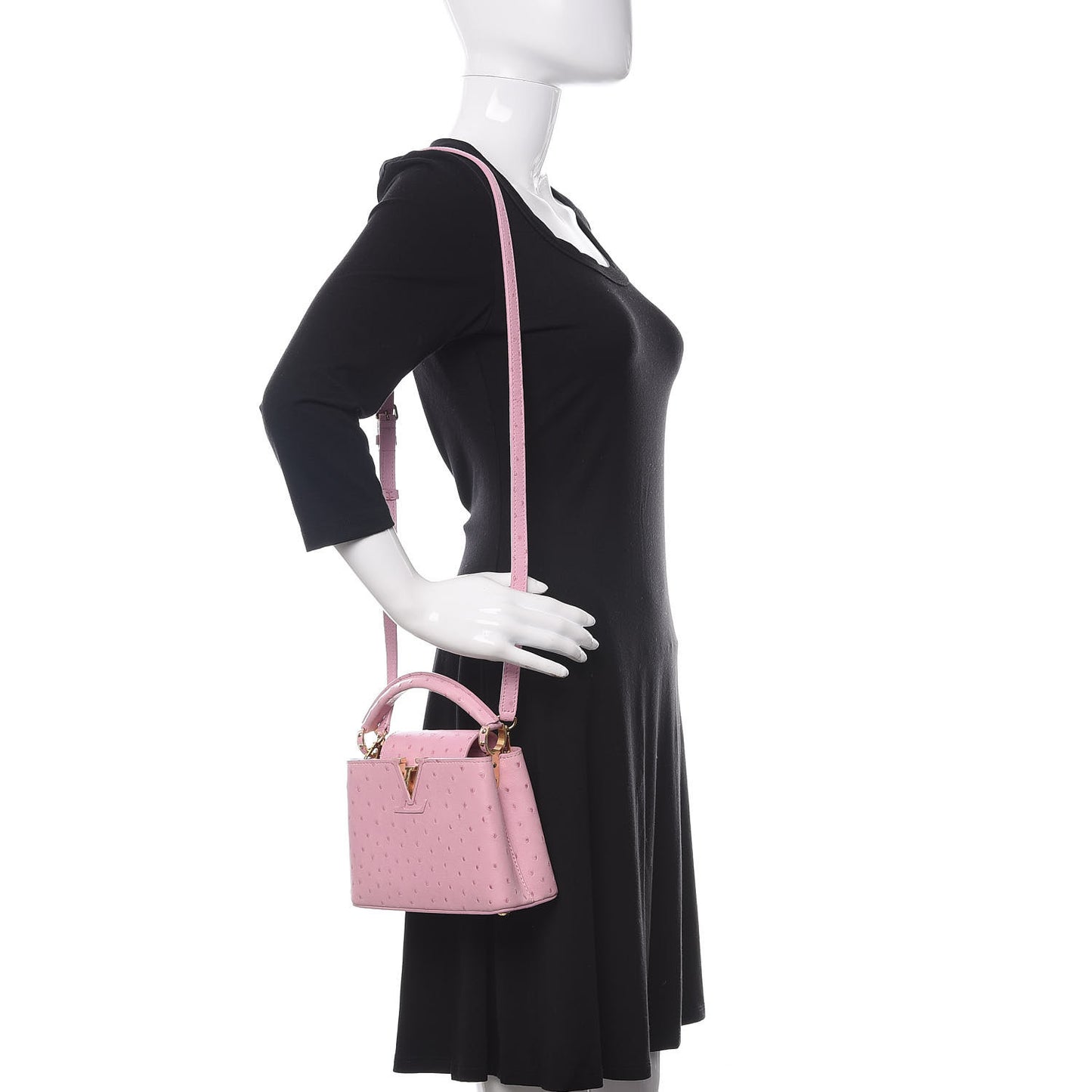 Ostrich Capucines BB Pink