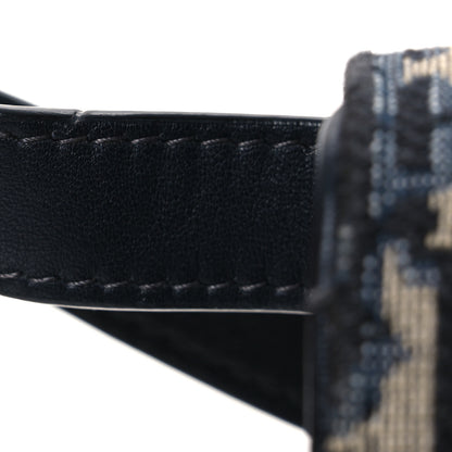 Christian Dior Oblique Saddle Belt Bag Blue 14 of 14