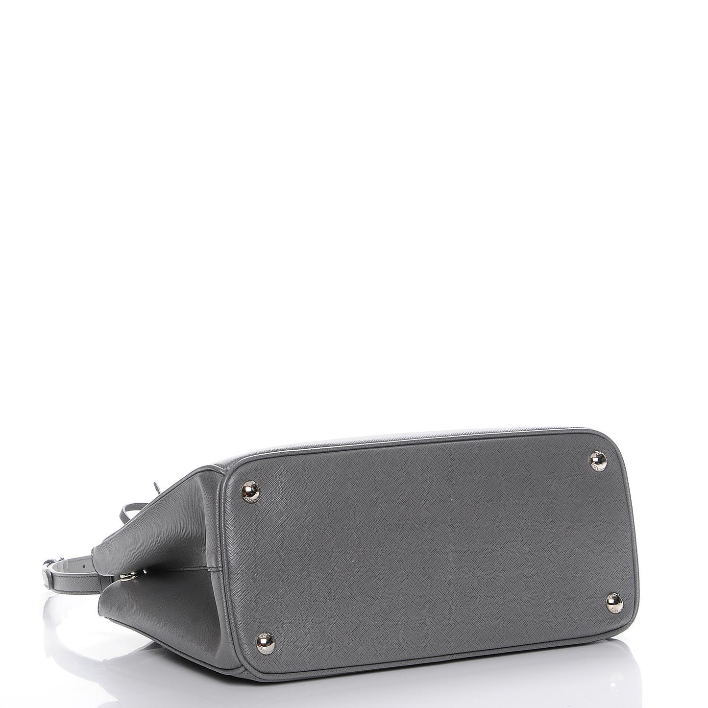 Saffiano Small Galleria Double Zip Tote Marmo