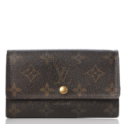 Louis Vuitton Monogram Porte Monnaie Tresor Wallet 1 of 12
