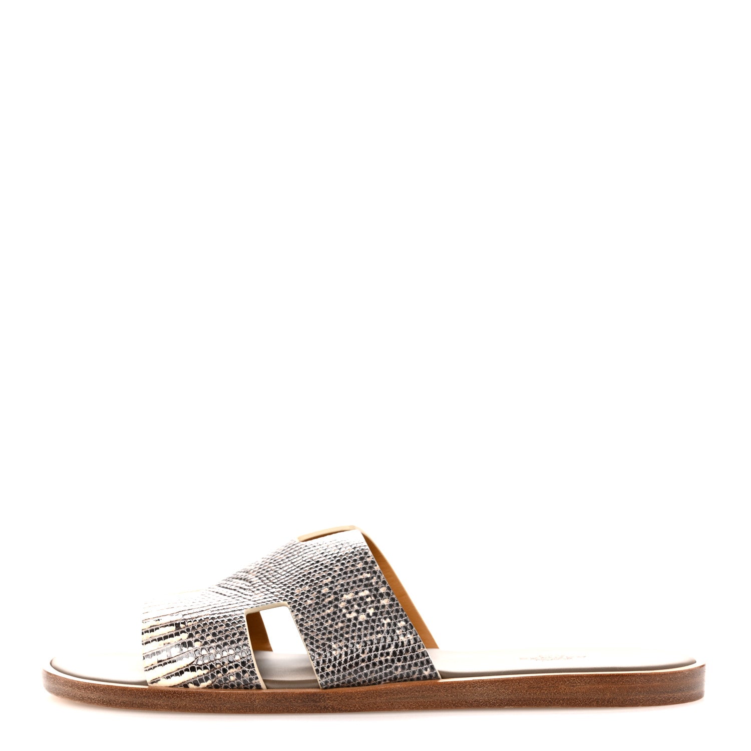 Hermes Lizard Mens Izmir Sandals 44 Ombre 1 of 9