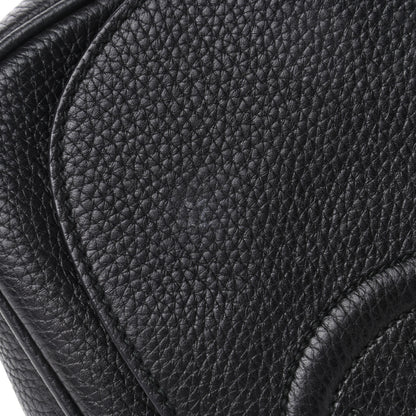 Gucci Pebbled Calfskin Medium Soho Flap Crossbody Black 5 of 5