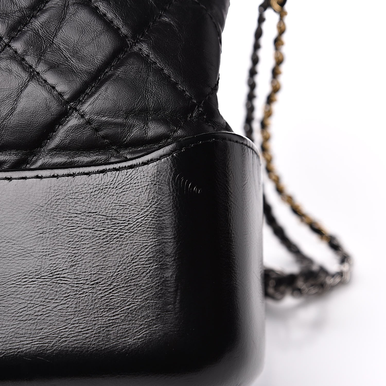 Chanel Calfskin Quilted Large Gabrielle Shopping Tote Black 12 of 13
