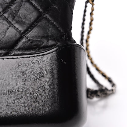 Chanel Calfskin Quilted Large Gabrielle Shopping Tote Black 12 of 13