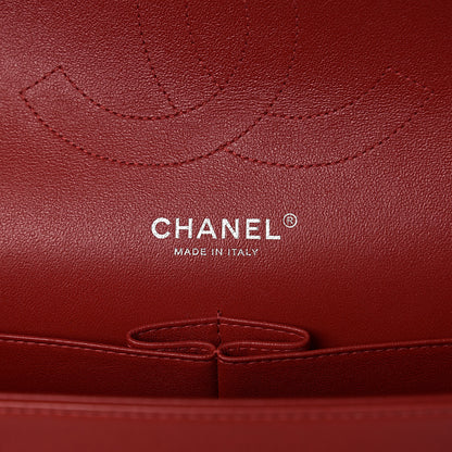 Chanel Lambskin Quilted Jumbo Double Flap Red 5 of 10