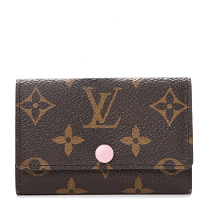 Louis Vuitton Monogram Multicles 6 Key Holder Rose Ballerine 1 of 7