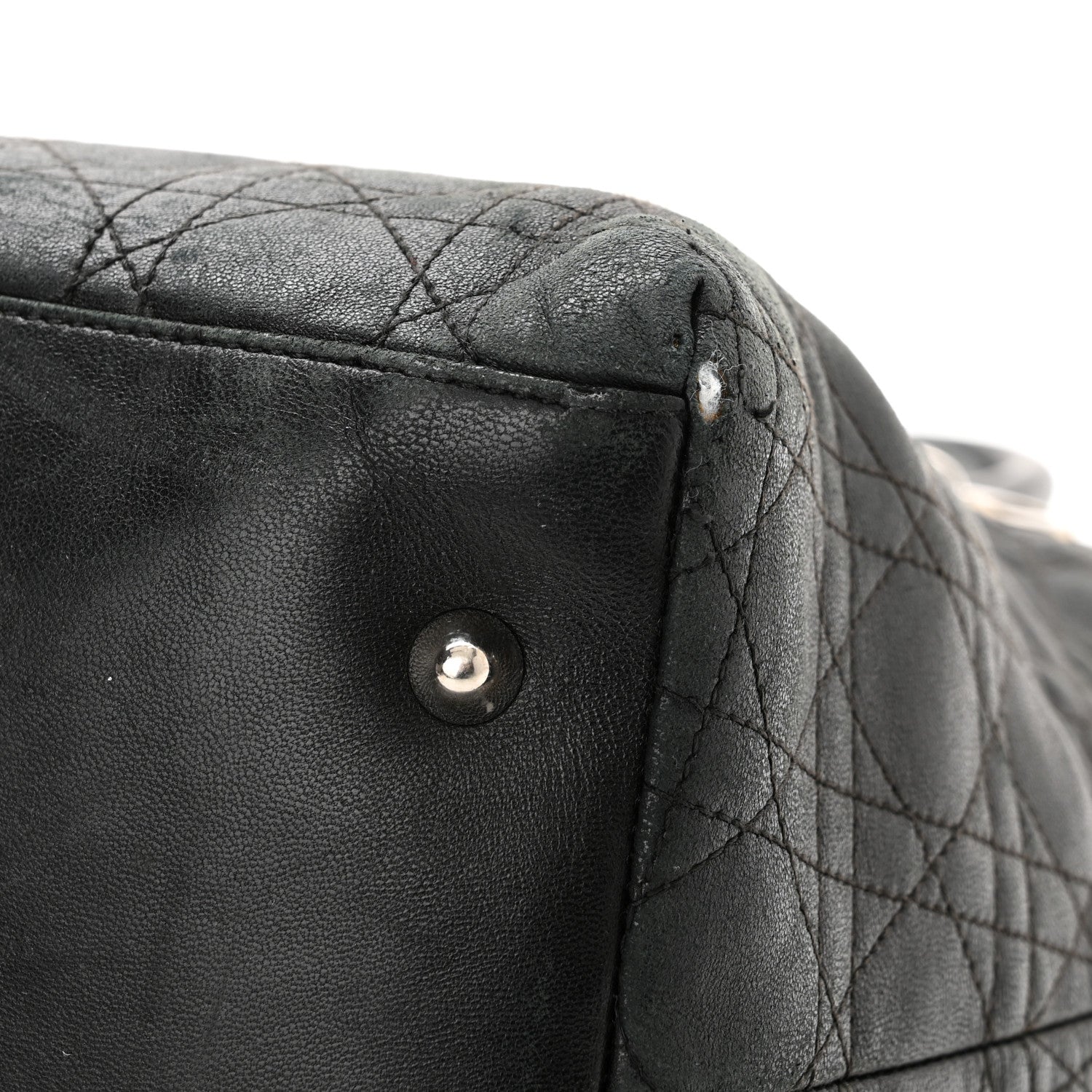 Christian Dior Lambskin Cannage Medium Soft Lady Dior Black 12 of 21