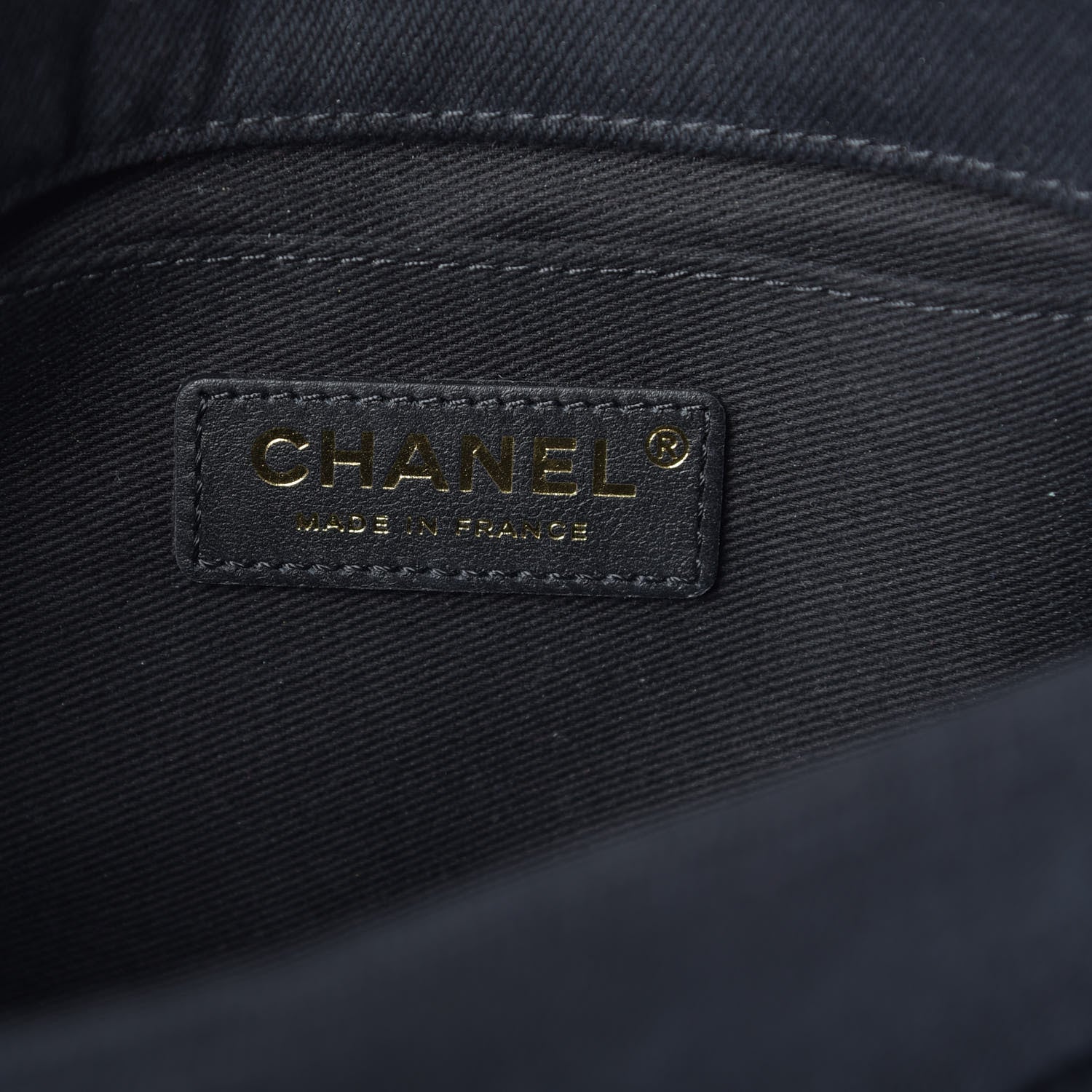 Chanel Denim Coco Flap Black 6 of 11