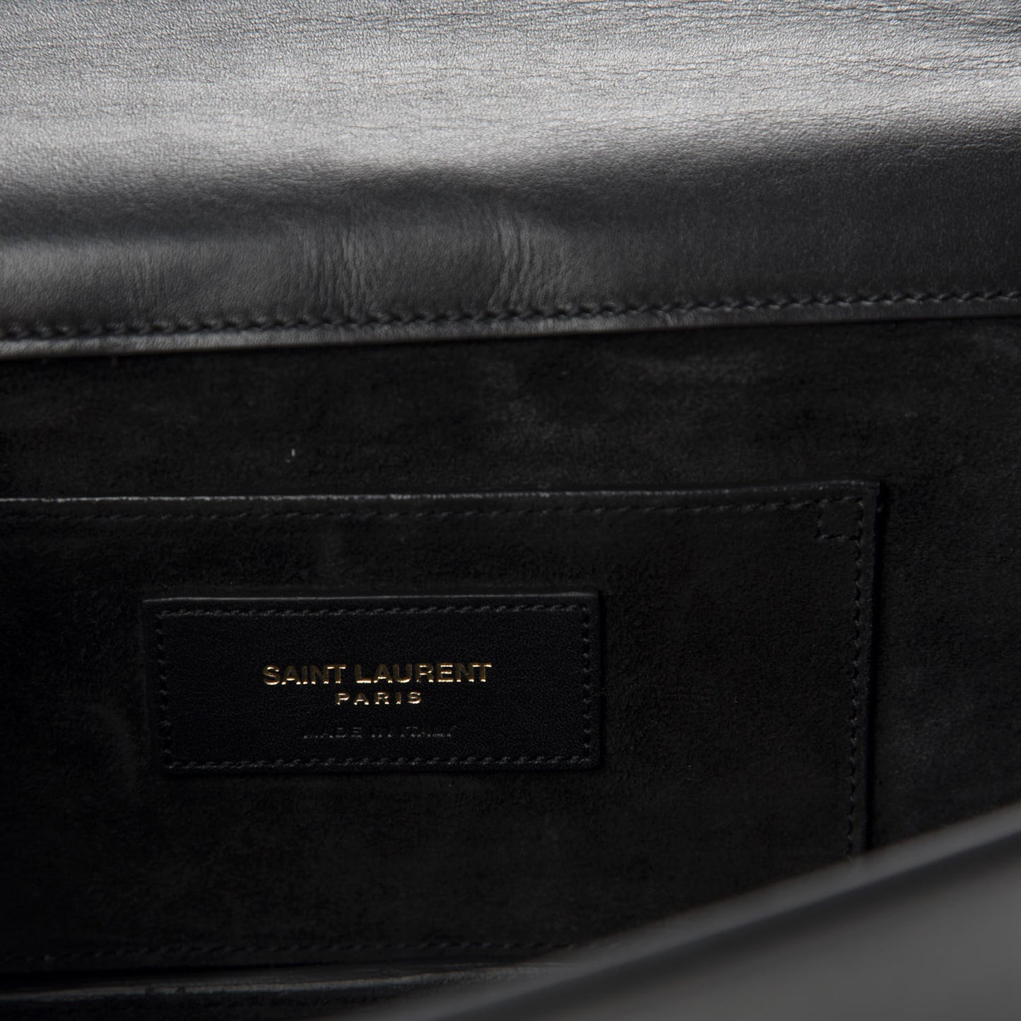 Calfskin Monogram Small Dylan Shoulder Bag Black