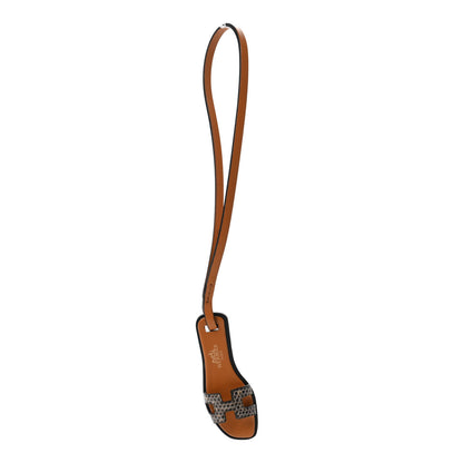 Hermes Lizard Butler Calfskin Hunter Oran Nano Bag Charm Naturale Sable 1 of 3