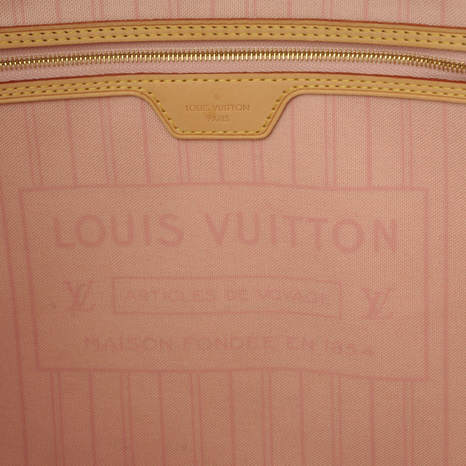 Louis Vuitton Damier Azur Neo Neverfull MM Rose Ballerine 9 of 24