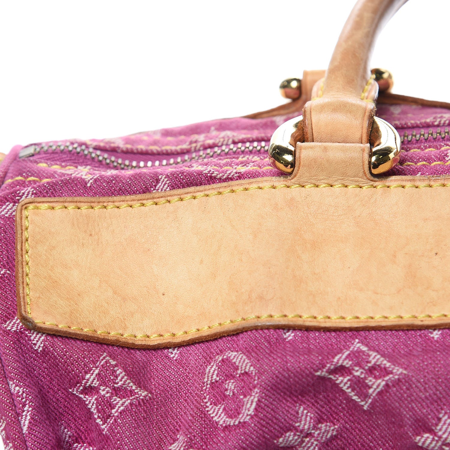 Louis Vuitton Monogram Denim Neo Speedy Fuchsia 15 of 21