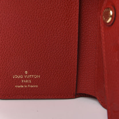 Louis Vuitton Empreinte Compact Curieuse Wallet Cherry 6 of 9