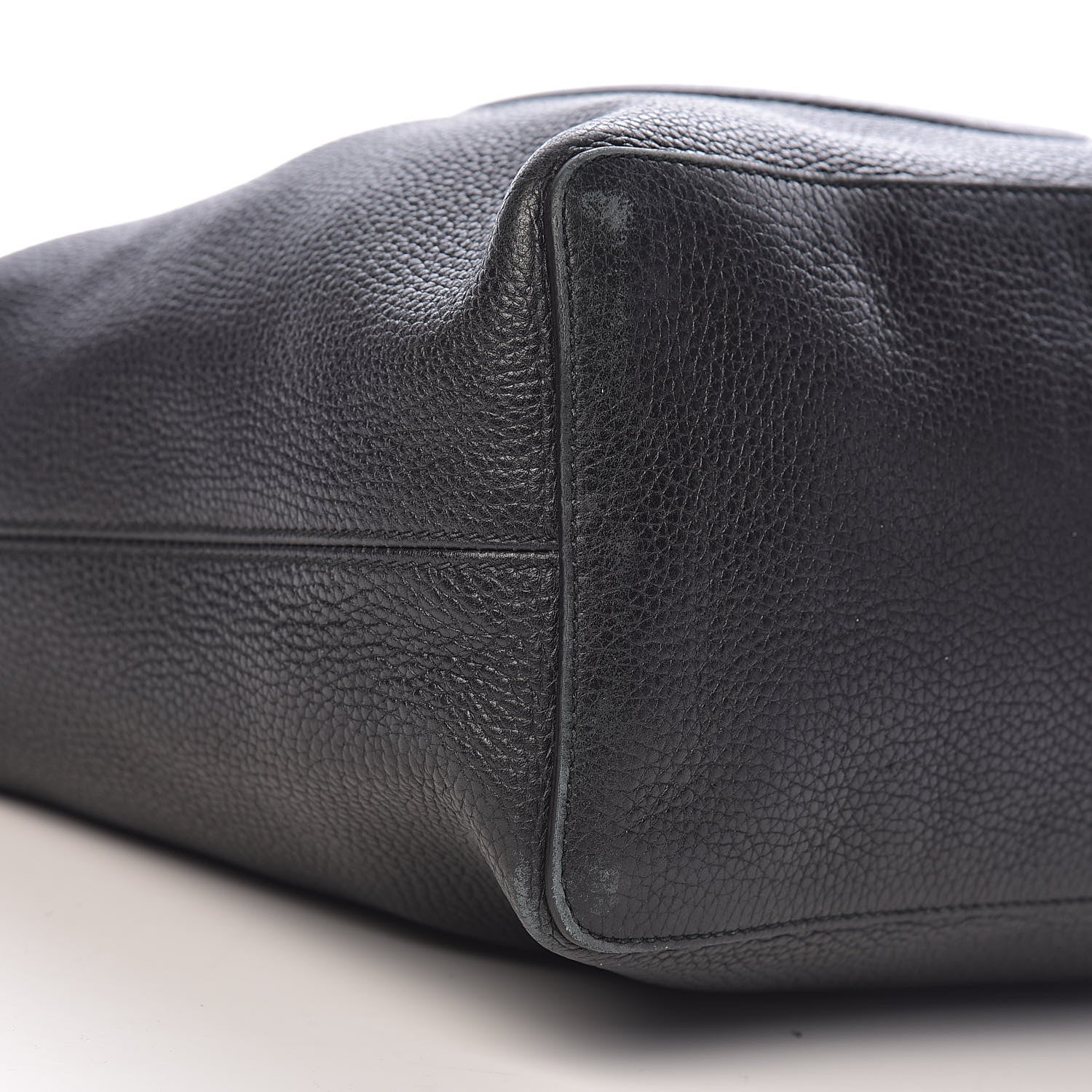 Gucci Pebbled Calfskin Large Soho Hobo Black 10 of 12